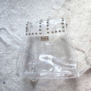 Clear Mini Backpack Stadium Approved Bag